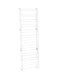 Generic Over The Door Shoe Organizer Rack White