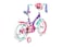 Spartan 16" Barbie Girl Bicycle for Kids ages 5, 6, 7, 8 - Little Girls Bike with Training Wheels, Front and Rear Caliper Hand Brakes, Removable Zippered Bag, Chain Cover -16 Inch Wheels