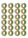 Fantastick 24-Piece Brown Two Inch Wide Packaging Tape 100 Yards Length