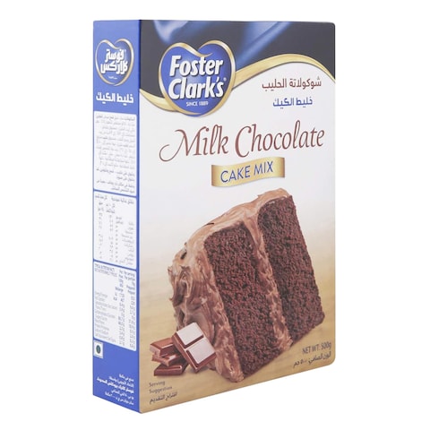 Foster Clark&#39;s Milk Chocolate Cake Mix 500g