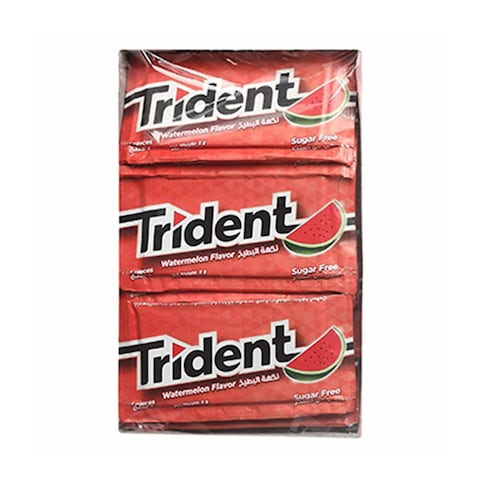 Trident Chewing Gum Watermelon 8GR X12
