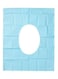 Generic -30-Piece Disposable Toilet Seat Cover Set Blue 46