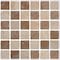 LPS PACK OF 10 BROWN STONE EFFECT Mosaic tile transfers STICKERS - black, peel and stick transform your bathroom or kitchen