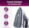 Gratus 1600W Ceramic Soleplate Steam Iron - Dry / Spray / Steam GSI1600UC