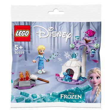LEGO Disney Frozen 30559 Elsa And Bruni&#39;s Forest Camp Toy Set 80 Pieces Multicolor