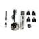 Green Lion GN2IN1STRMBK 2 in 1 Sensitive Area Hair Trimmer 600mAh