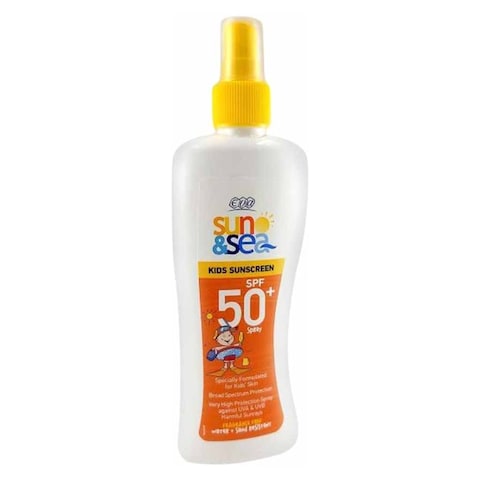 Eva Sun &amp; Sea Kids Sunscreen, SPF 50+ - 200 ml