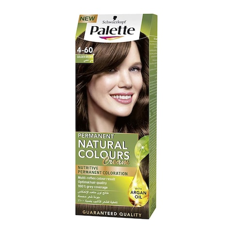 Palette Naturals Color Cream Hair Dye - 4-60 Golden Brown