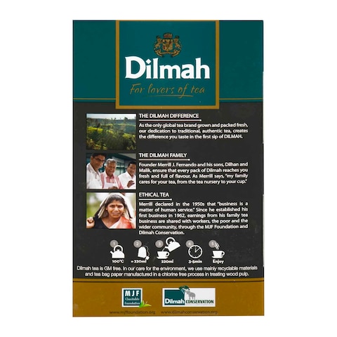 Dilmah Earl Grey Tea - 20 Tea Bags