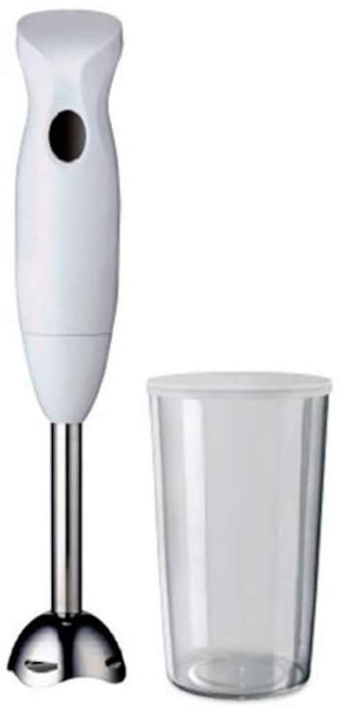 Hand Blender, Detachable Stick &amp; Hang Up Loop, OMHB2285, One Speed Operation, Anti-Splash Bade Guard, 600ml Jar with Lid, 2 Years Warranty