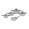 Cookin Aboud Bio Granite Cooking Set - 7 Pieces - Grey