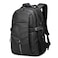 Arctic Hunter Travel Daypack Water Repellant Scratch Resistant 30L Backpack with Built In USB Headphone Port for Men and Women B00388 Black