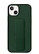 Zolo Finger Grip Holder and standing cover with Car Magnetic Multi-function Shockproof Protective Case Cover For iphone 13 Green