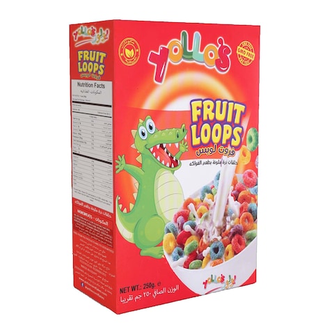 Yollo&#39;s Fruit Loops - 250 gm