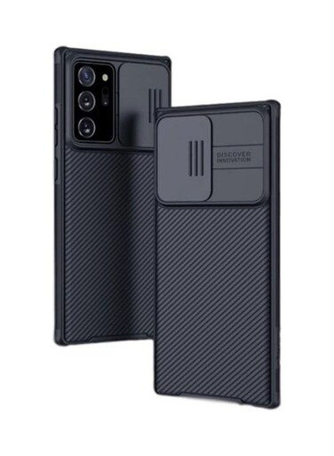 Generic Nillkin Camshield Pro Hybrid Tpu Bumper Pc Slide Cover Camera Lens Protection Phone Case For Samsung Galaxy Note 20 Ultra Black