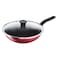 Tefal Super Cook Cookware Set 9 Pieces Red