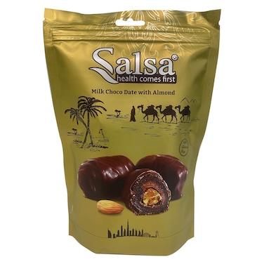 Salsa Milk Choco Date With Almond 250g