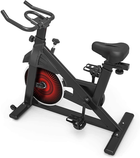 Spin Bike, Spinning Bike, Silent Magnetic Control Exercise Bike,