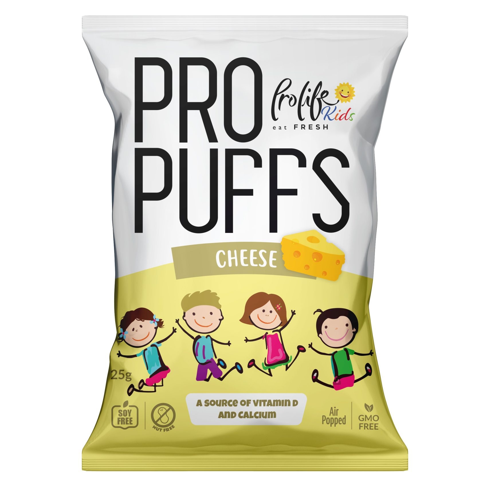 Pro Chese Buy Prolife Kids Pro Cheese Flavoured Puffs 25g Online | Carrefour UAE
