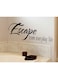 Spoil Your Wall Escape From Everday Life Wall Sticker Black 60x25cm