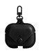 AirPods Pro 2 Case Leather Case Cover with Keychain Compatible with Apple AirPods Pro 2nd Generation 2022 Black