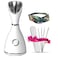 CREPOW Nano Ionic Facial Steamer,CREPOW Facial Steamer Mini Portable Warm Mist Humidifier Atomizer Sprayer Moisturizing Face Steamer for Home Sauna SPA,Pores Cleanse Clear Blackheads Acne Impurities S