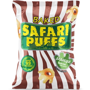 Theat Safari Puffs Barbeque 18G