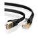 UGREEN Cat 7 U/FTP Lan Cable Flat Design 1m Black