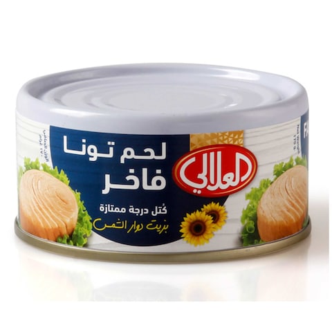 Al Alali Fancy Meat Tuna Solid In Sunflower Oil 175g