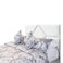 In House Cordoba Velvet Bed Frame - Single - 200x100 cm - White