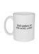 muGGyz Printed Quote Coffee Mug White 325ml