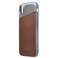 Cygnett Phone Case Element Premium Genuine Slim Stylish Soft Leather with Aluminium Case Full Protective Back Cover with Anti Shock For Apple iPhone XS (2018) / Apple iPhone X (2017) 5.8 inch - Brown