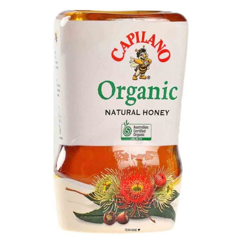 Buy Capilano Organic Raw Honey 340g in UAE