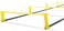 ULTIMAX Speed and Agility Ladder 2-in-1 Speed Hurdles Ladder with Hurdles Training Ladder speed Hurdle