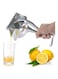 Generic Manual Hand Press Juicer -Silver 24X15X13mm