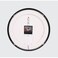 Non-Ticking Silent Large Numeral 30x30cm Voice Control LED Blue Light Battery Operated Quartz Classic Decor Wall Clock Easy to Read for Bedroom Home Kitchen Office School