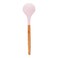 Soup Spoon Silicon With Wooden Handle
