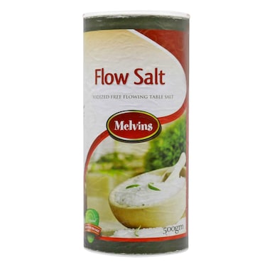 Melvins Iodized Flow Table Salt 500g