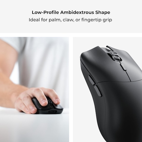 Glorious Model O 2 PRO Wireless - 4K/8K Polling - Black