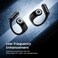 Brave Open Ear Headphones Bluetooth V5.4 Air Conduction Tech For Sports Wireless For iPhone Earbuds with Dual Dynamic Drivers Up To 24Hrs Playtime
