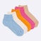Solo Baby Girl Plain Socks - 1-2 Month - 5 Pairs - Assorted Colors + 5 Pairs Free