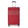 VIP Hi-Lite 4 Wheel Soft Casing Cabin Trolley 57cm Red