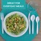 Lavish 500-Pack Of 10 Inch Disposable Plastic Plates For Tableware Birthday Parties Office Home Events Camping 26Cm