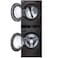 LG WashTower Stackable Front Loading Washing Machine W1S1CVK2EHM Black Steel 19kg And Dryer 16kg