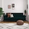 In House Nutella 2 In 1 Sofabed Linen Upholstered - Dark Green