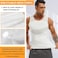Fitto Compression Shirt, Body Shaper, Slimming Undershirt, Tank Top, Gynecomastia, Sleeveless Shapewear Vest, Men
