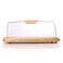 Billi Wooden Serving Tray, Dome with Acrylic Cover, Brown ACA-910