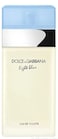 Dolce &amp; Gabbana Light Blue Eau De Toilette For Women 100ml