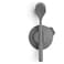 Brabantia Dish Brush With Suction Cup Holder Dark Grey