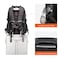 Arctic Hunter Travel Daypack Water Repellant Scratch Resistant 30L Backpack with Built In USB Headphone Port for Men and Women B00388 Black